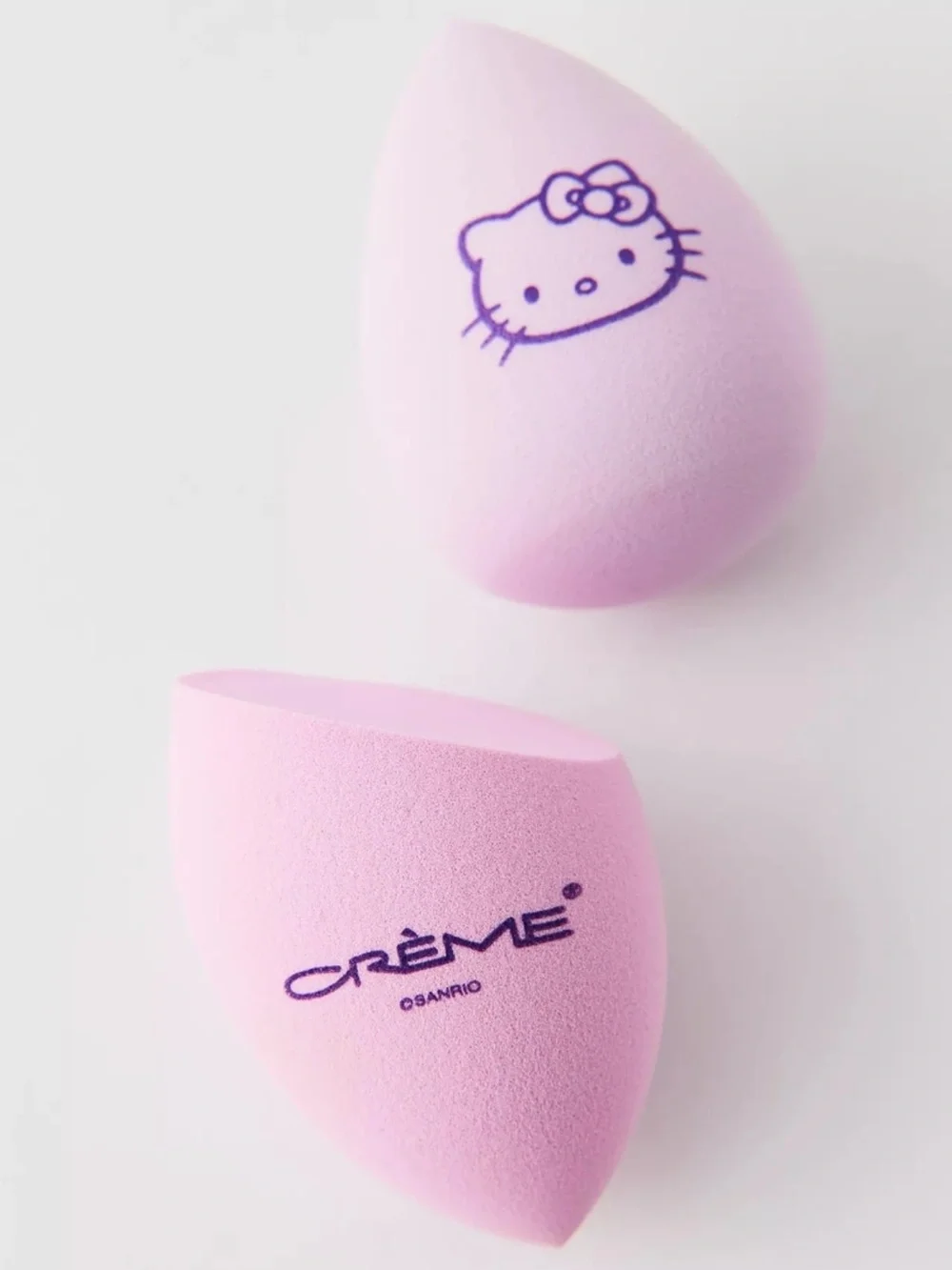 The Crème Shop x Hello Kitty Makeup Blending Sponge Duo Beauty Blender Set 2 pcs
